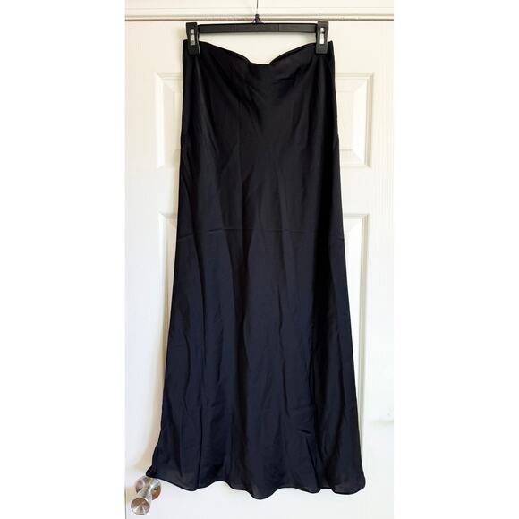 FAVORITE DAUGHTER The Favorite Skirt Midi Skirt Maxi Skirt Black - Picture 6 of 7